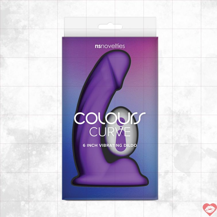 Colours Curve Dildo Cong Rung Điều Khiển 