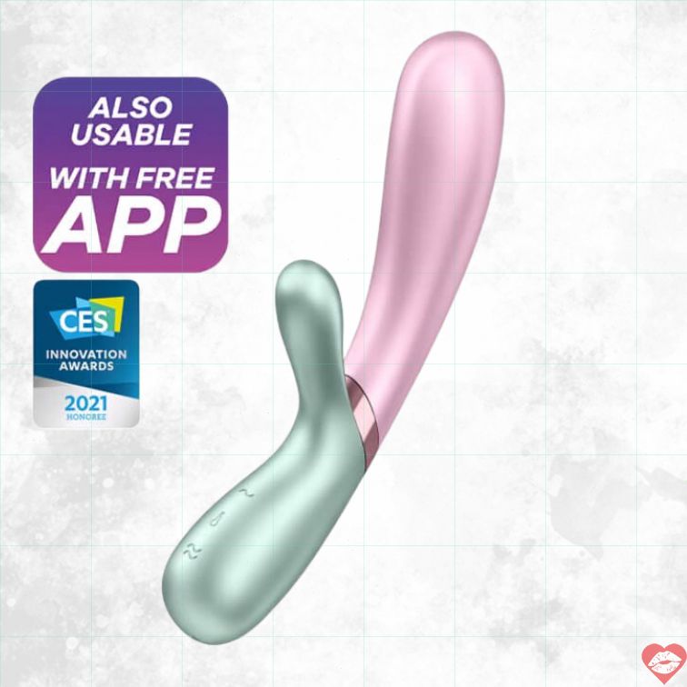 Satisfyer Hot Lover Thỏ Rung App Nóng Hổi Thúc Đẩy 