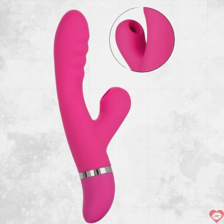 Thỏ CalExotics Frenzy Hút Hôn 21cm Hồng Đam Mê Nóng 