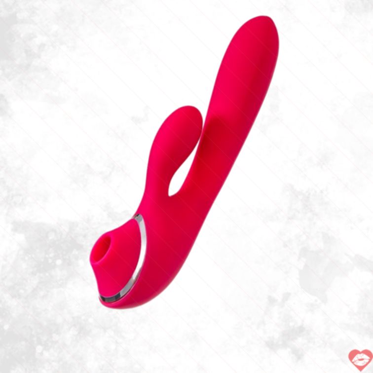 JOS Doobl Hút Rung Clit G-Spot Hồng Thủy Phân Đa 