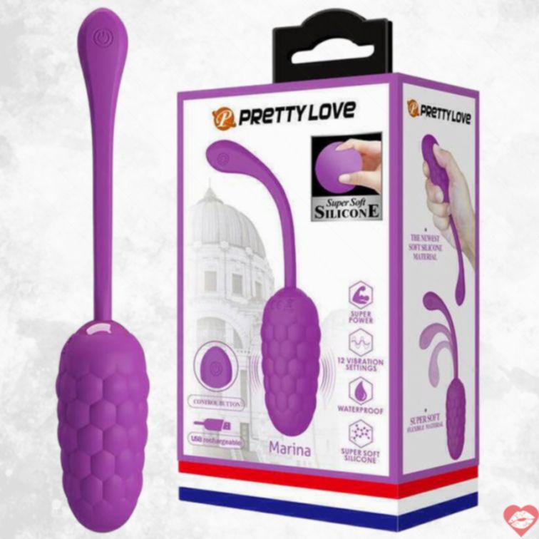 Pretty Love Marina Egg tím 12 chế độ rung[dochoius]​ 