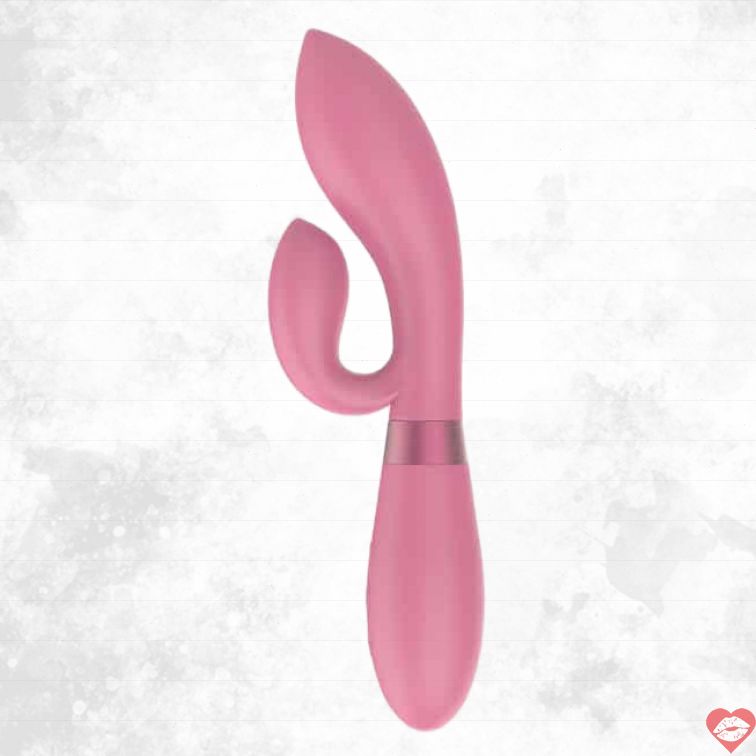 Rabbit Vibrator Juna Lola Hồng Silicone An Toàn Rung Đỉnh Cao 