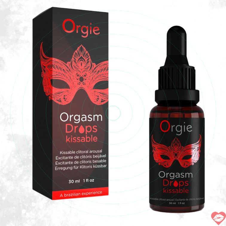 Orgie Orgasm Drops Dầu Âm Hạch Ăn Được Nhạy Cảm 
