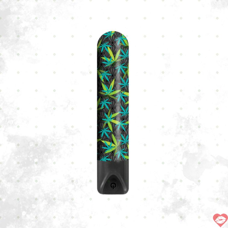 Buzzed Cannabis Đạn Rung Pocket Nhỏ Sạc Mạnh Mẽ Dễ Thương 