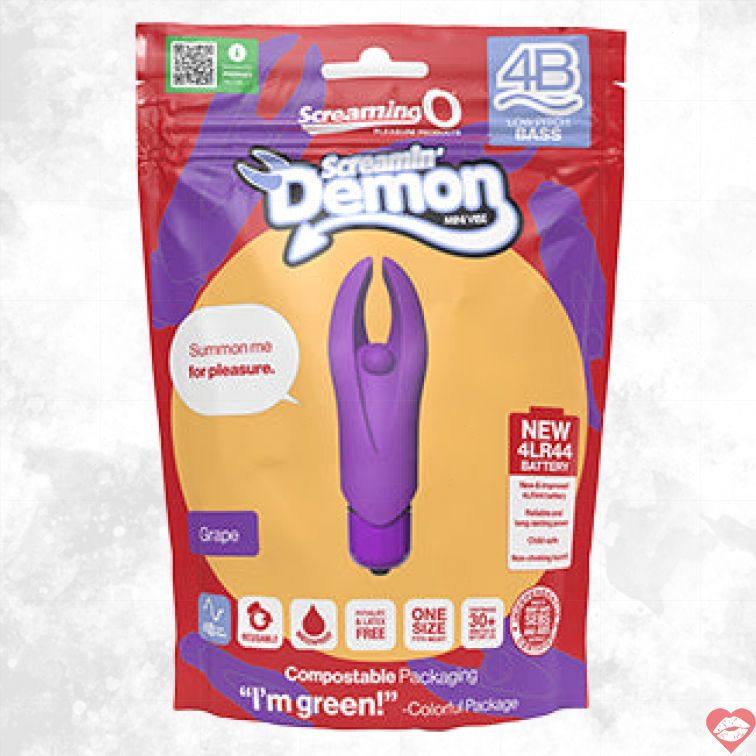 Screaming O Demon Bullet Mini Vibe Sừng Linh Hoạt[gunshop]​ 