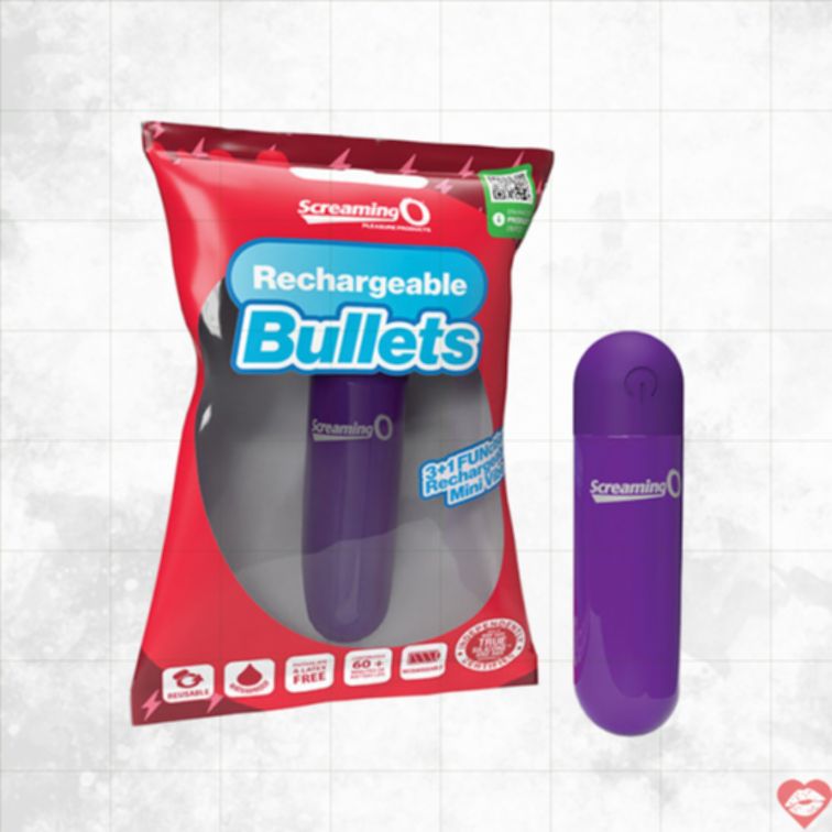 Bullet Screaming O Sạc Rung Mạnh Nhỏ Xinh 