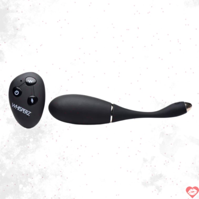 Whisperz 10X Egg Rung Đen Âm Thanh Mạnh 3.3cm 