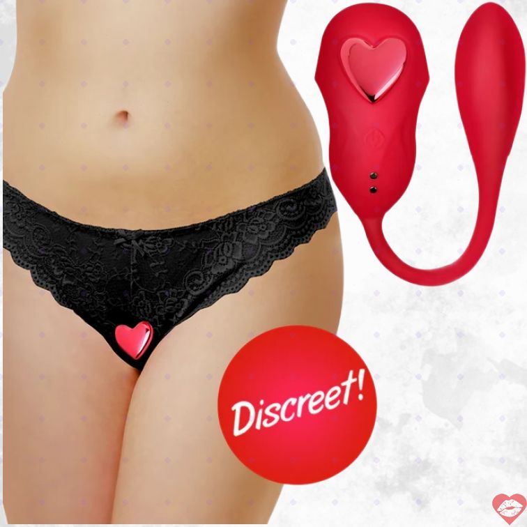 Frisky Double Love Panty Vibe Đỏ Couple Thăng Hoa 