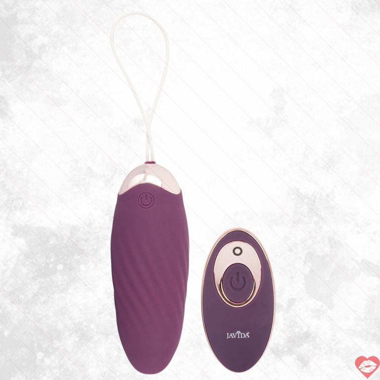 Javida Trứng Rung Tím Remote Chống Nước Mãnh Liệt 
