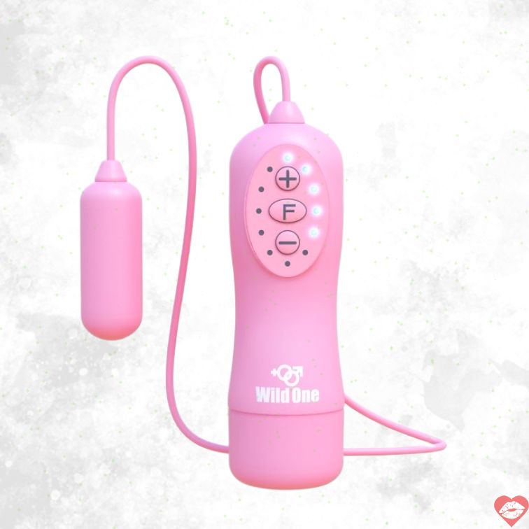 Trứng Rung SSI Type-R Hồng 4cm Thủy Tinh Cực Sướng 