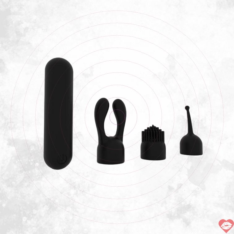 Liebe Seele Bullet 8cm Đen Nhật Rung Mạnh Đỉnh 