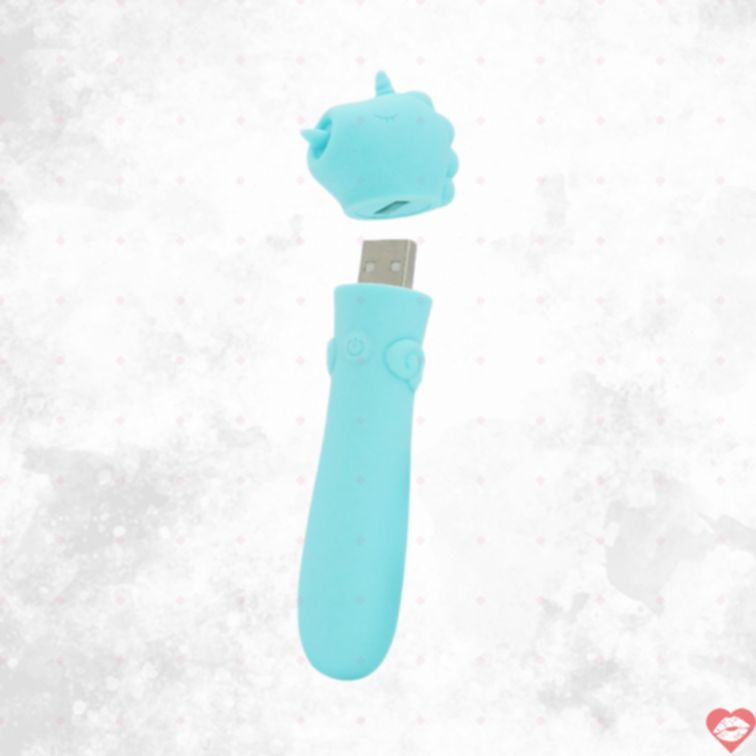 Bullet Unihorn Peak Xanh USB Rung Mạnh Bền Lâu 