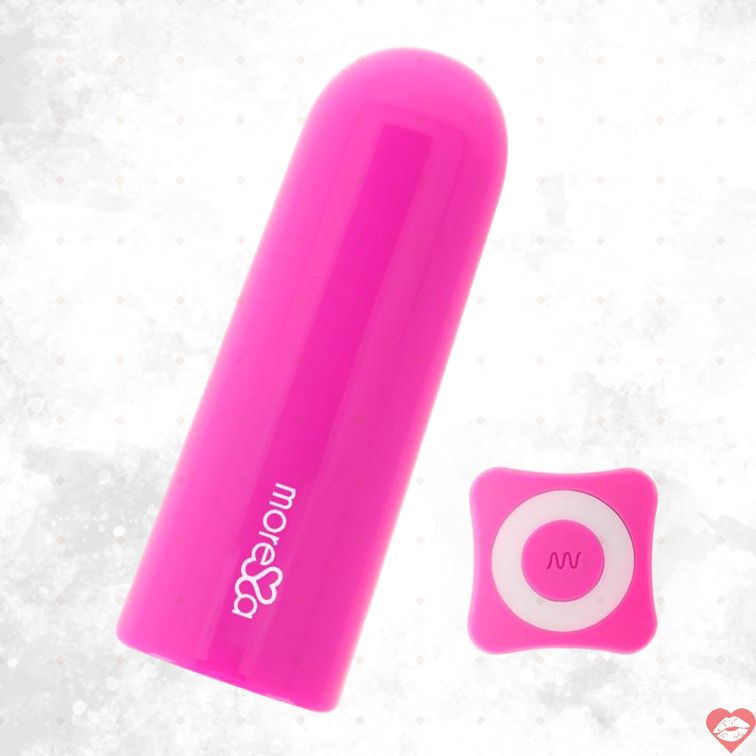 Nix Bullet Rung Hồng Remote 7.7cm Silicone[dochoius]​ 