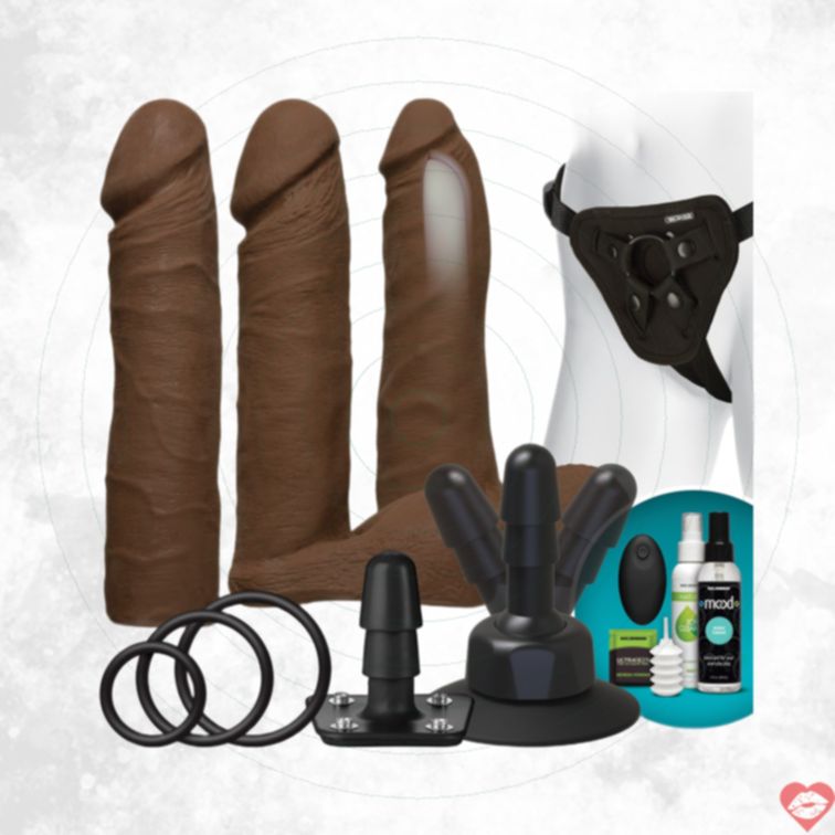 Vac-U-Lock UltraSkyn Rung Kép – Strap-On Đa Năng Đỉnh! 