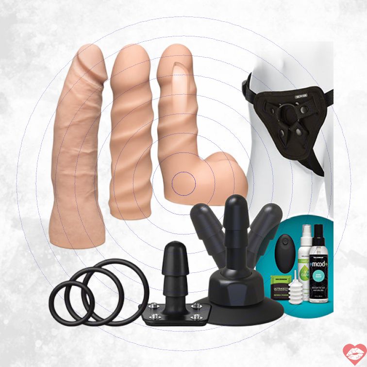 Vac-U-Lock Starter 3 Mút Đai Đeo Thực, Beginner Hoàn Hảo[dochoius]​ 