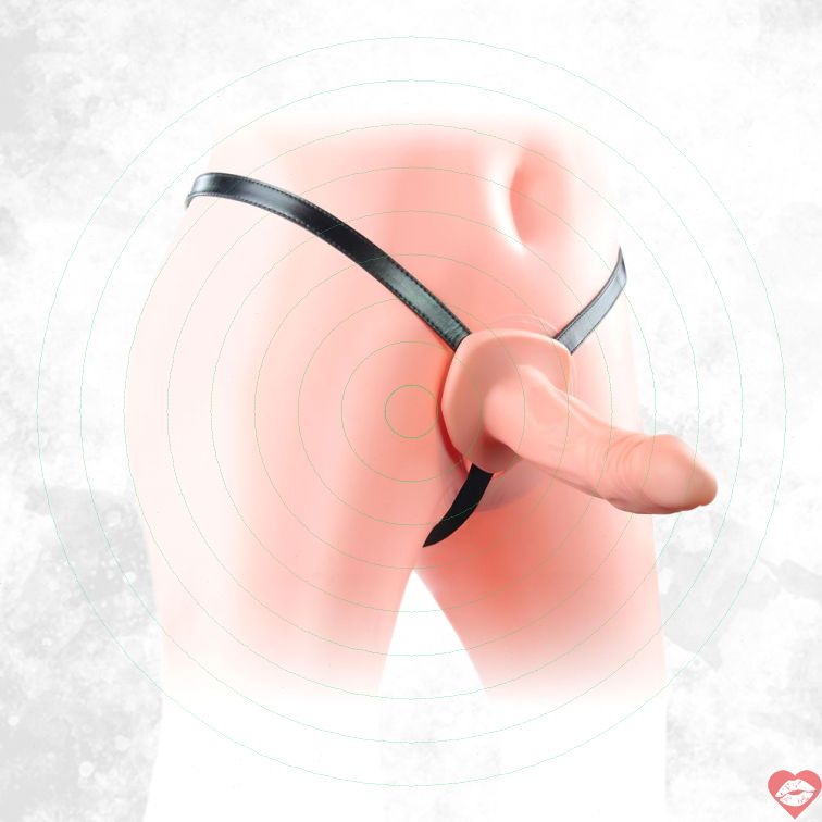 Lovetoy Strap Hollow Đeo 19cm Nam Nữ Thỏa Đam Mê 
