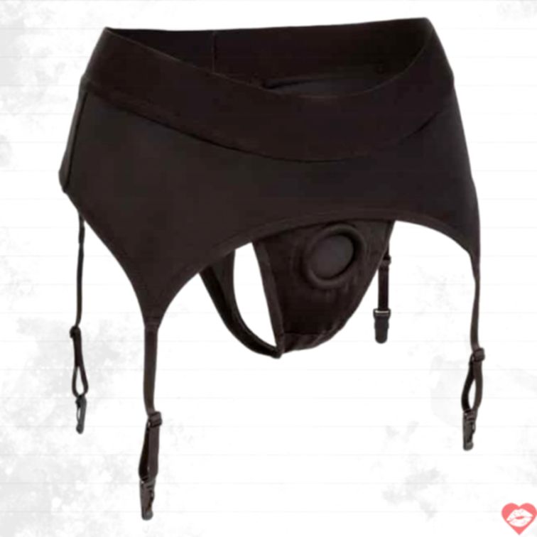 Strapon Boundless XXL Đen Dây Đai Quyến Rũ 