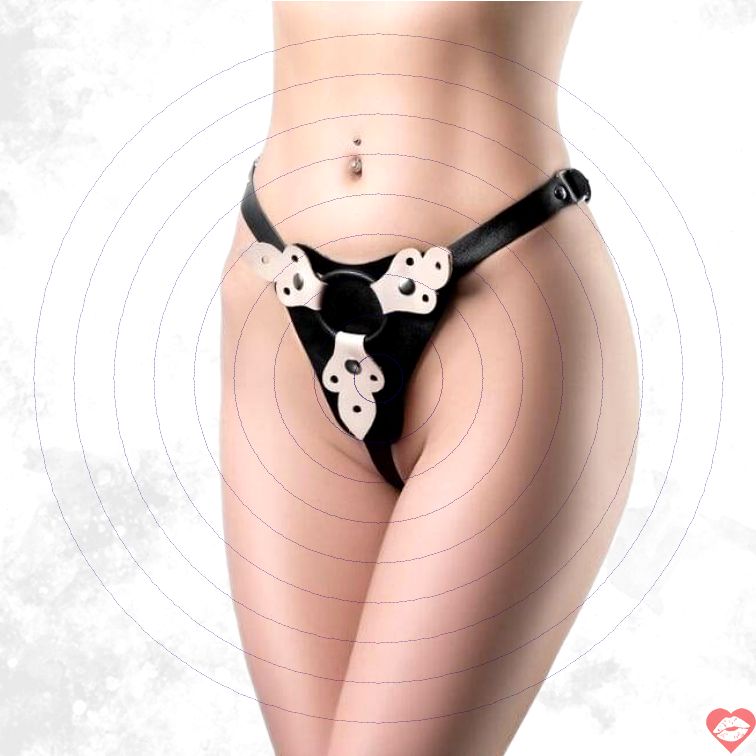 Strapon Angela Da Thật Đen OS BDSM Chặt Chẽ Quyền Lực 