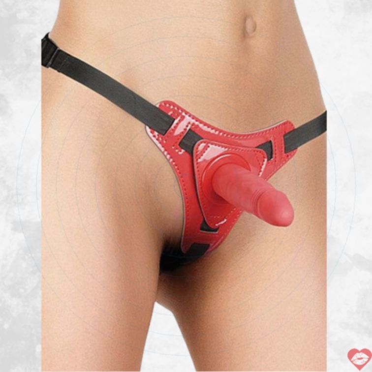 Strap On Ouch Đỏ Lót Thoải Mái Linh Hoạt 
