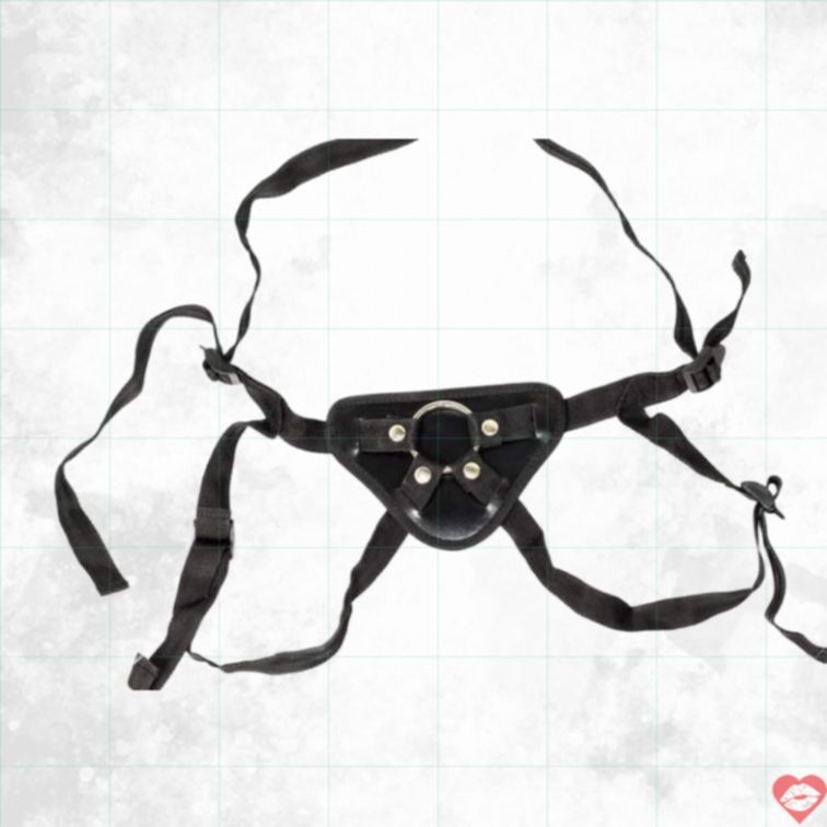 Quần Strapon Party Hard Nylon Đen Thoải Mái Đam Mê 