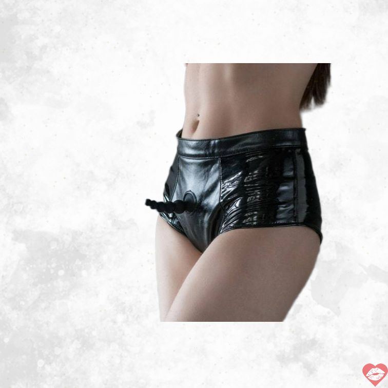 Strapon Trusik Lola No Mercy Đen S/M 