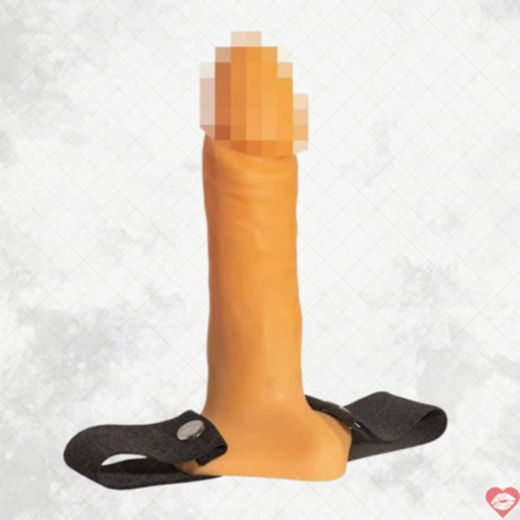 Strapon Rỗng DjaGa 17.5cm Da Thịt 4cm Hoang Dã 