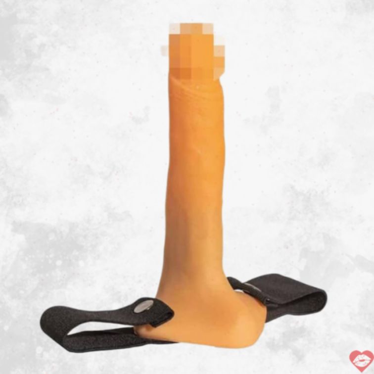 Strapon Jagga Jaga Rỗng 17.5cm Da Thịt Hoang Dã 