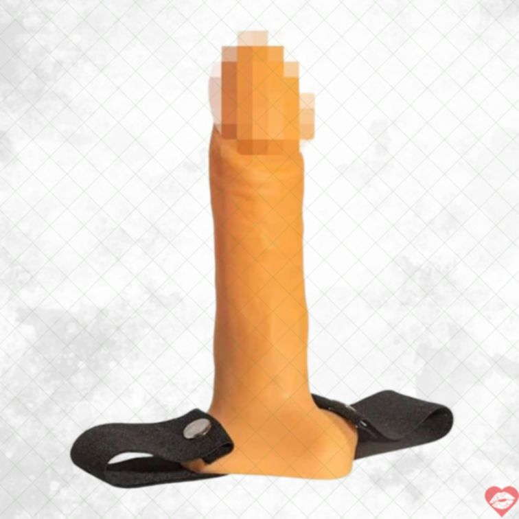 Strapon Rỗng Dzhaga 17.5cm Da Siêu Dài Thực Tế 