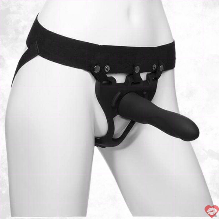 Doc Johnson BE Strong Rỗng 19cm Đen Tăng Lớn 