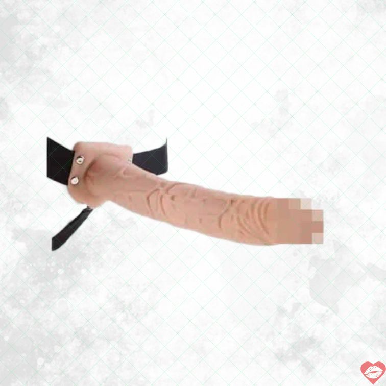 Strap-On Pipedream Rỗng 29cm Da Thật Lớn 