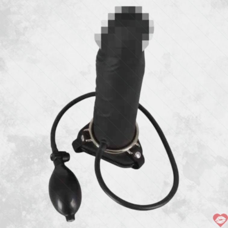 Strap On Bơm Phồng Orion Đen 4.2-9cm Linh Hoạt 