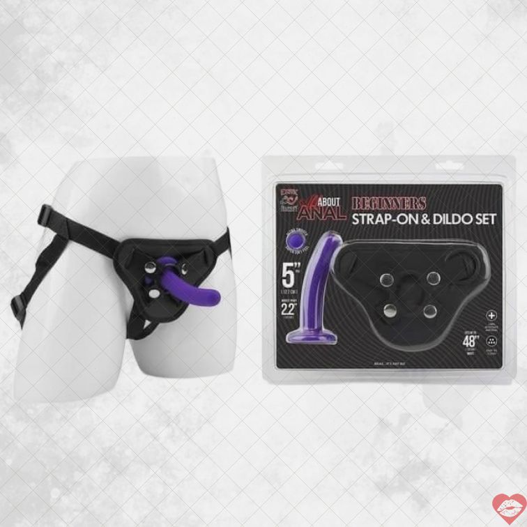Exotic Fantasy Strap-On Tím Beginner Hậu Môn 