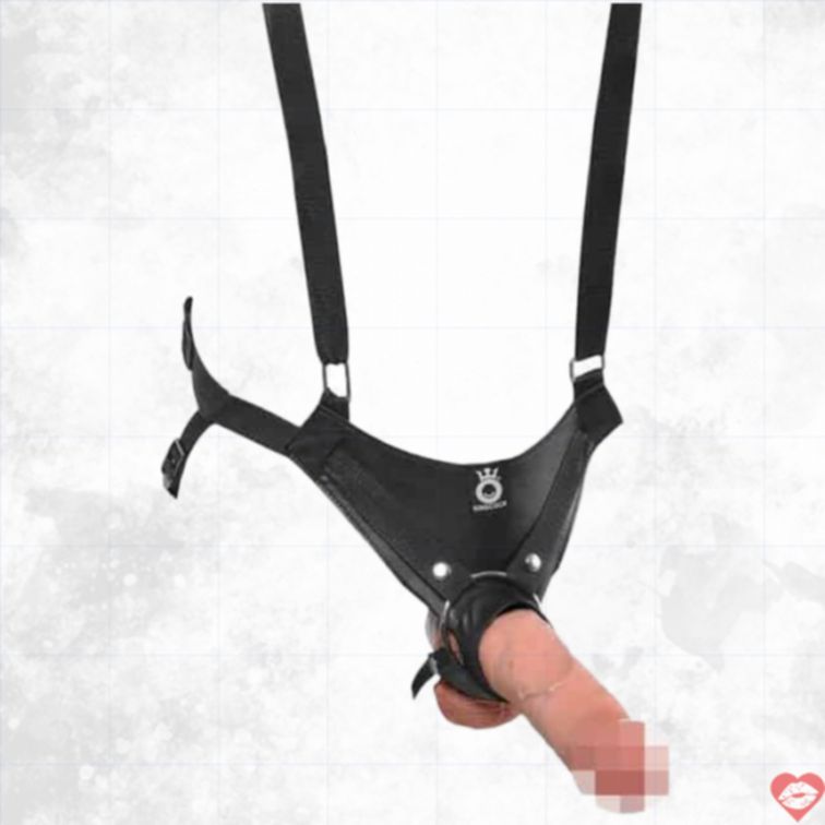 Strap On Hollow King Cock 20cm Lớn Khổng Lồ Thúc Đẩy 