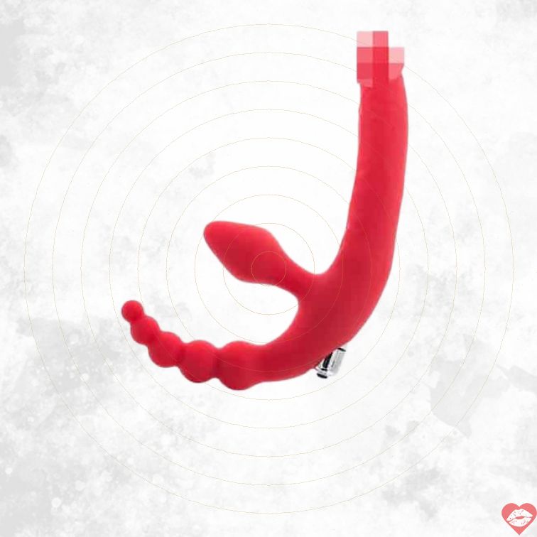 Strapon Toyfa Vô Rem Rung Đỏ Đen 35cm Cặp Đôi[dochoius]​ 