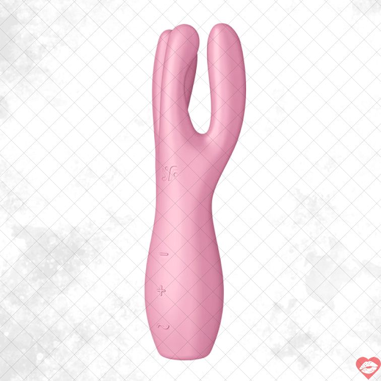 Satisfyer Threesome Mint Xoáy 3 Điểm Đỉnh Cao 