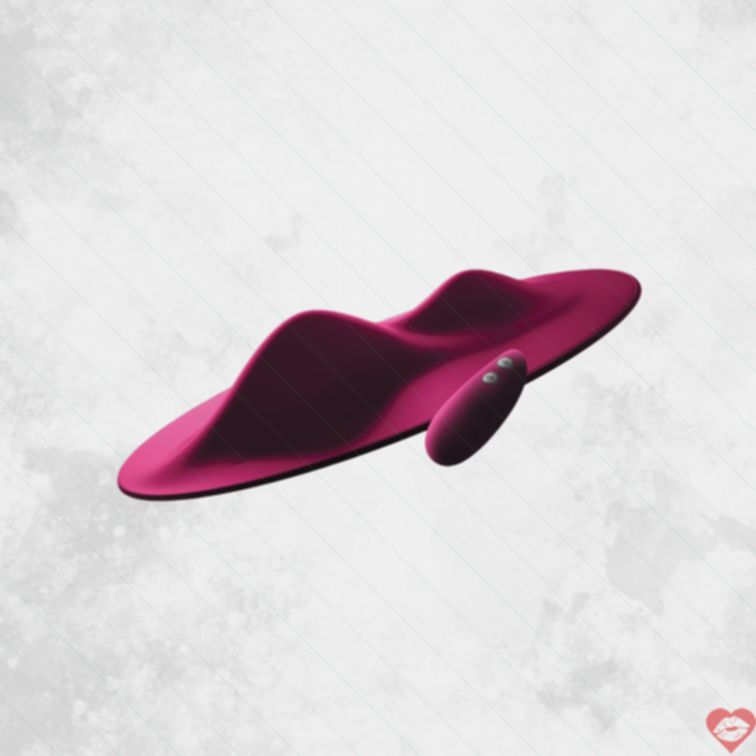 VibePad 1 Siêu Mềm Hands-Free Toàn Thân Thú Vị 