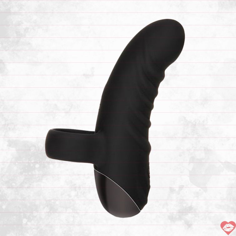 Ngón Tay Vib Evolved Hooked 8 Cấp Ribbed Nứng 