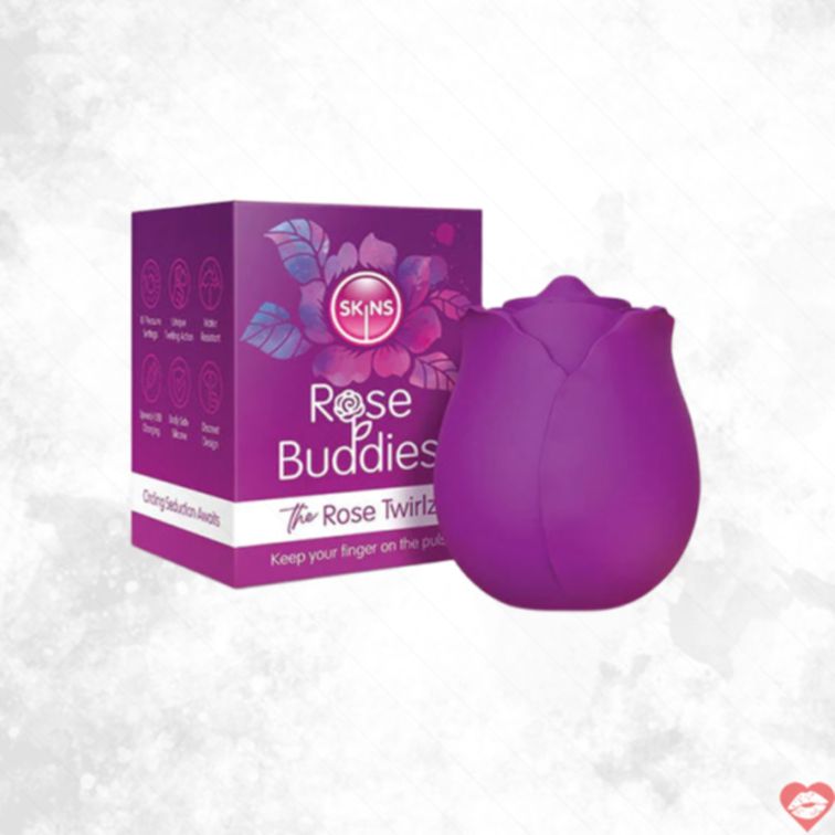 Skins Rose Buddies Vibrator Hoa Hồng Đa Dạng Mạnh 