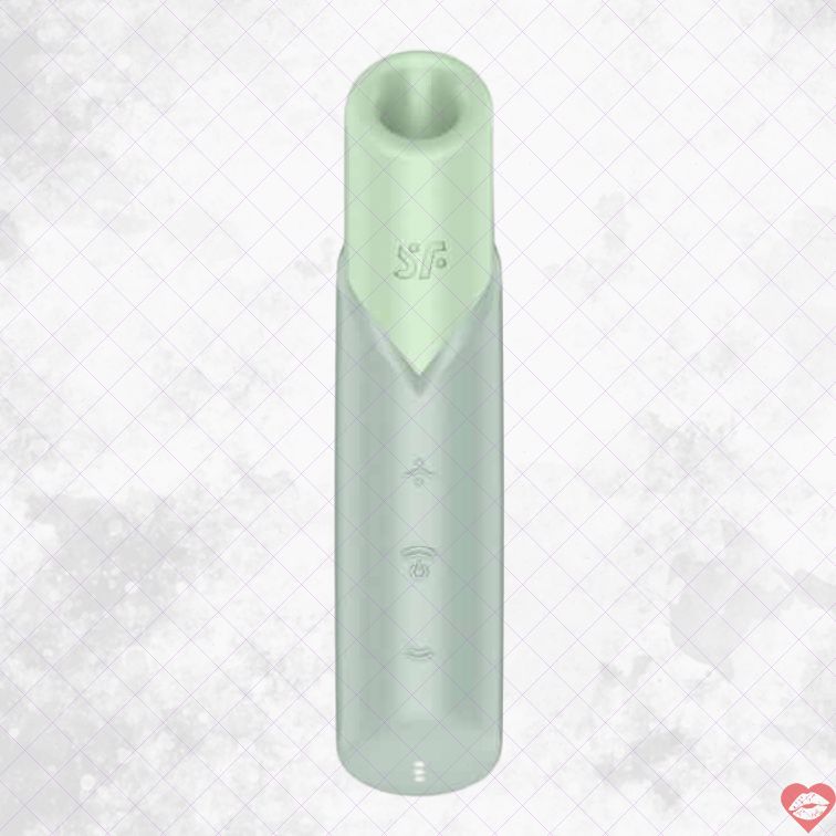 Naughty Kiss Satisfyer Hút Âm Vật Xanh Tươi Mát Đỉnh 