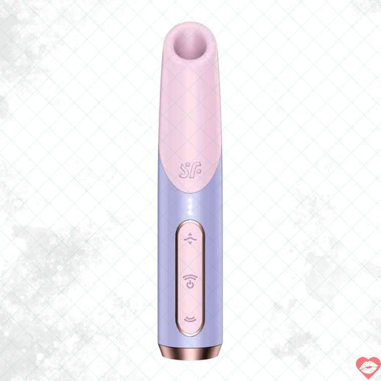 Satisfyer Bold Kiss Clit Tím, Hút Âm Hạch Nụ Hôn 