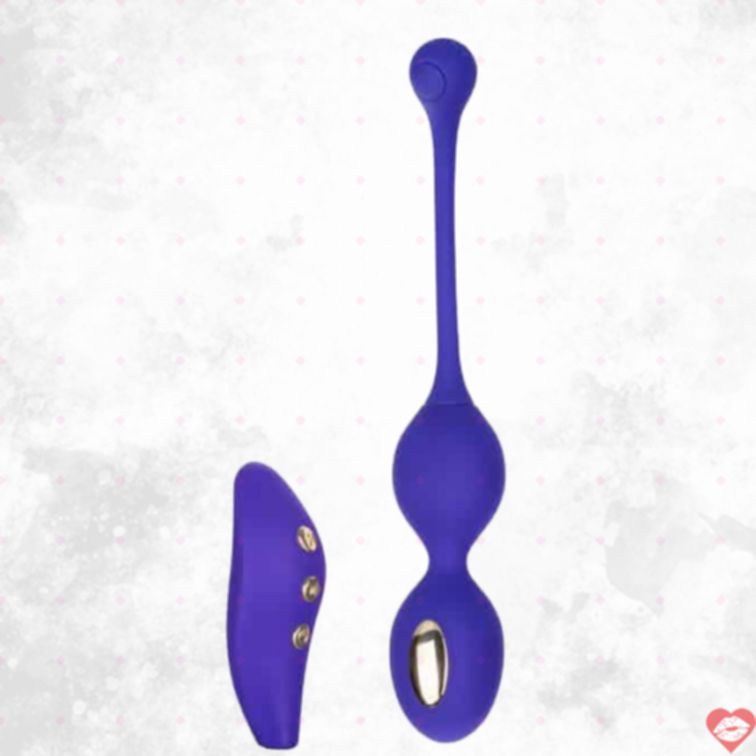 CalExotics Kegel Tím EMS Rung Tập 10.2cm Phụ Khoa 